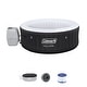 Coleman SaluSpa 4 Person Inflatable Hot Tub Spa with 12 Filter ...