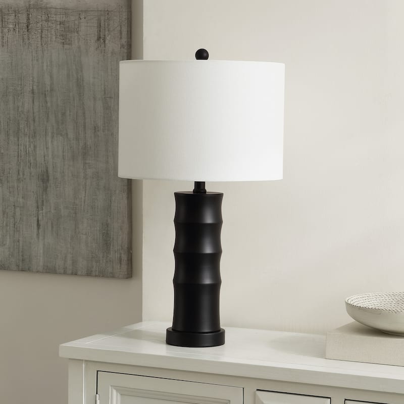 SAFAVIEH Lighting Svana 24" Modern & Contemporary Table Lamp - 10" W x 10" D x 20" H - 10Wx10Dx20H