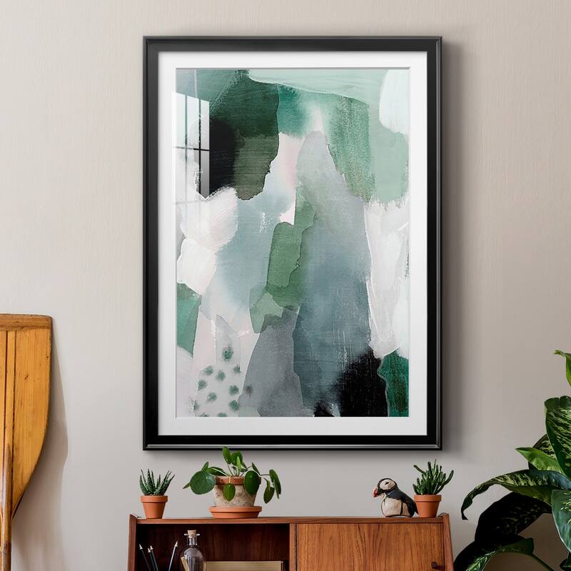 Turquoise Waters I Premium Framed Print - Ready to Hang