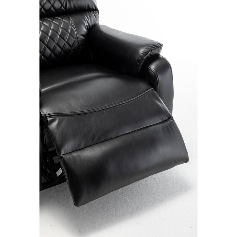 Oversized Electric Lift Recliner with OKIN Motor, Infinite Recline to 180°, Extra-Wide Seat, and Convenient Side Storage