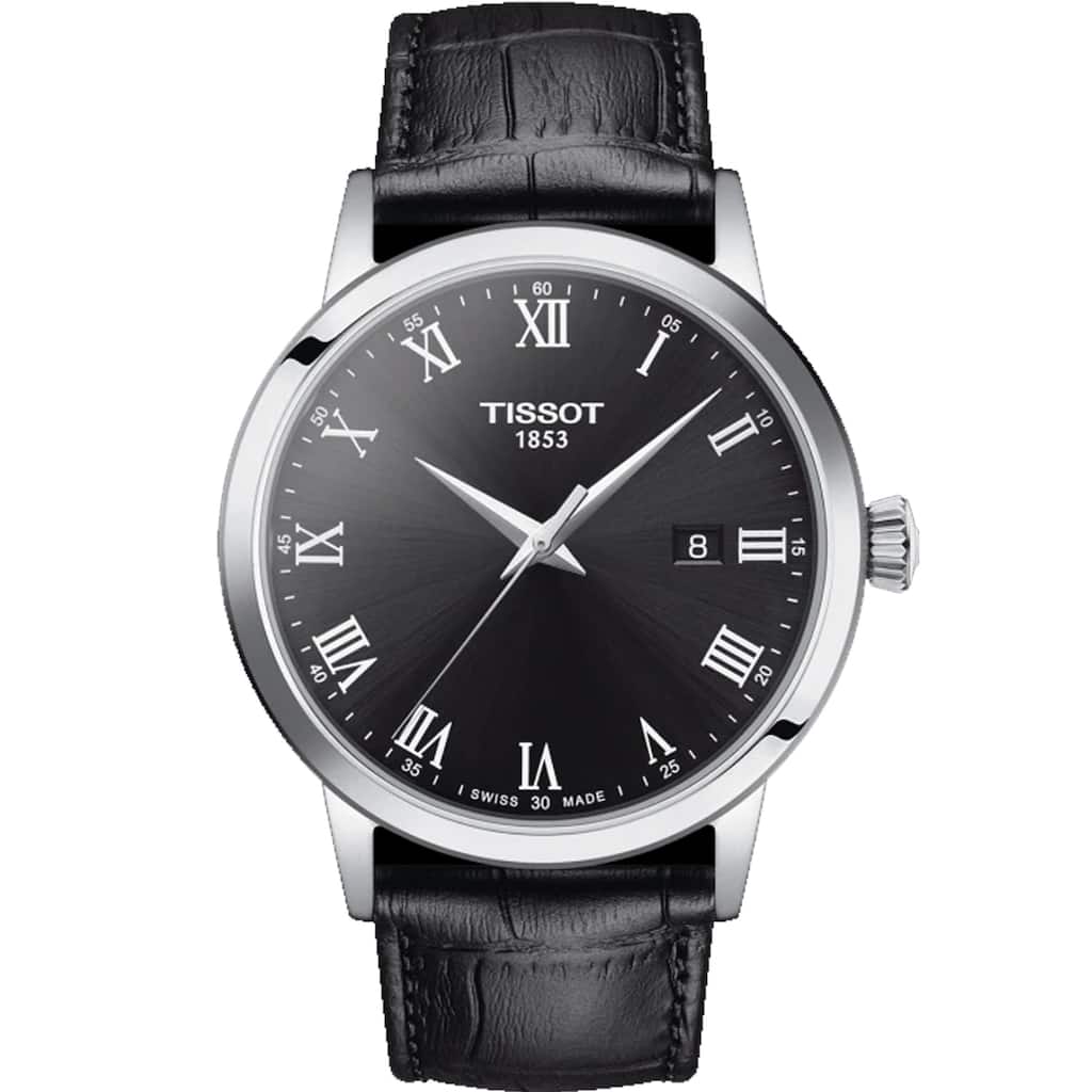 Tissot Men's Classic Black Dial Watch - T1294101605300 - 6 (36)