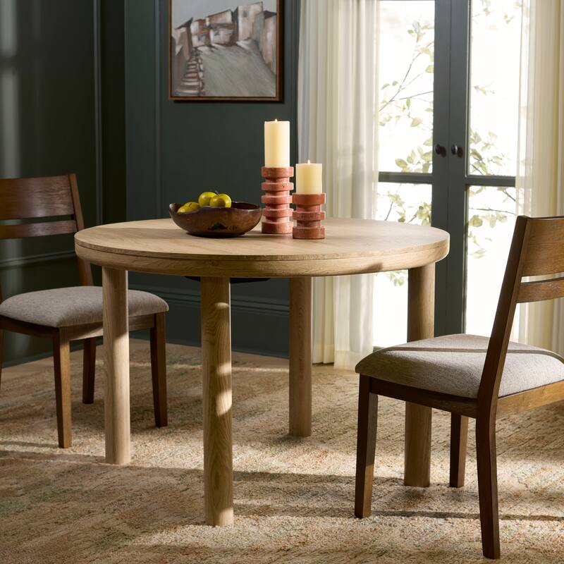 SAFAVIEH Home Detroitee Round Dining Table - 45"W x 45"D x 30"H