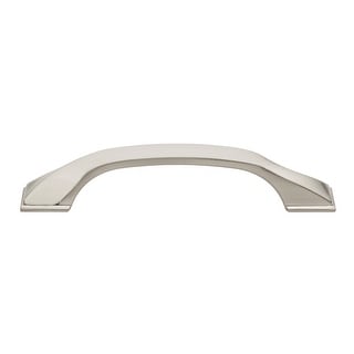 GlideRite 3.75 Inch CC Solid Twisted Bar Pull Cabinet Hardware