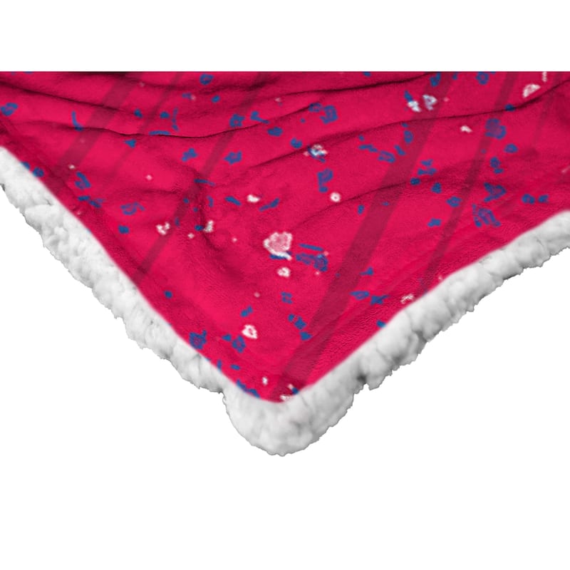 MLB Player Philadelphia Phillies Bryce Harper Silk Touch Sherpa Throw