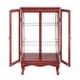 preview thumbnail 30 of 30, GDFStudio - Regency Traditional Storage Curio Cabinet with Tempered Glass Doors and Lighted Display
