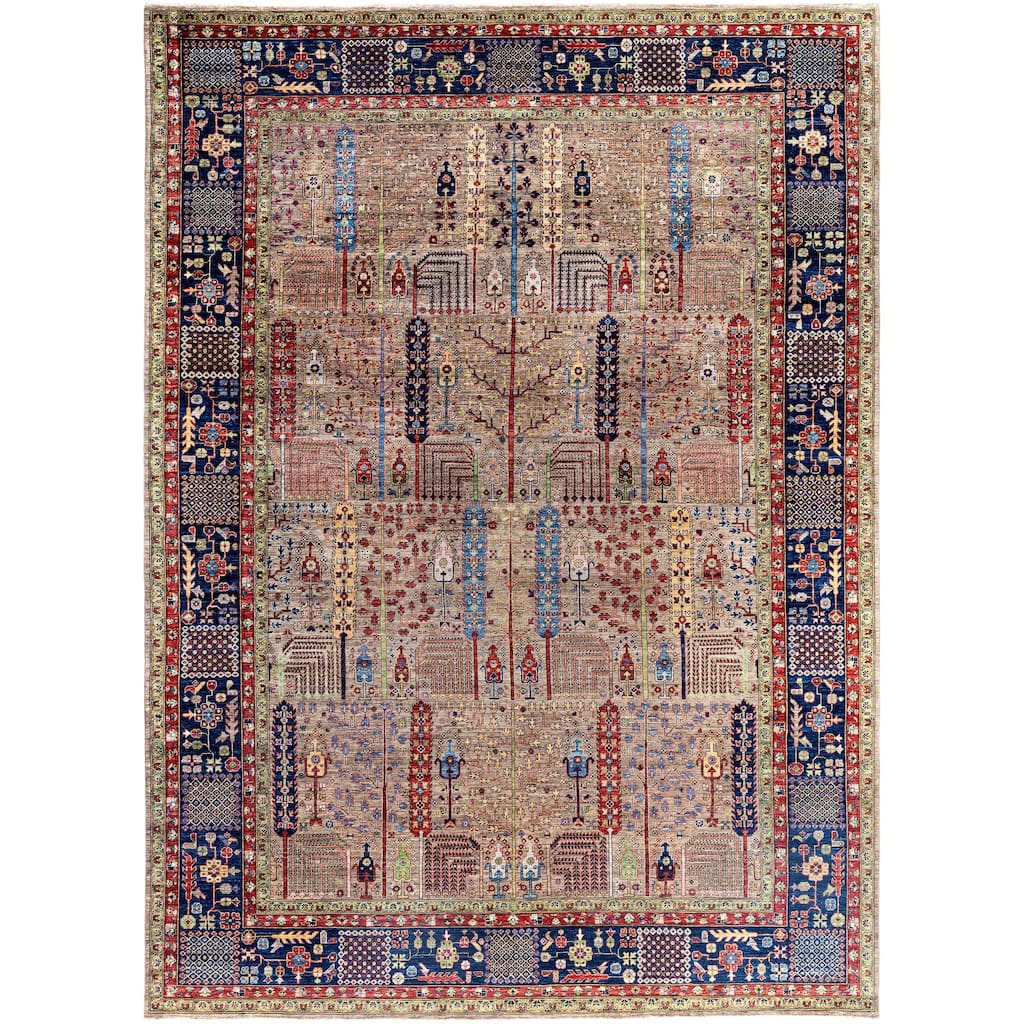 Serapi One-of-a-Kind Hand-Knotted Area Rug - Brown - 10' 0" x 13' 9"