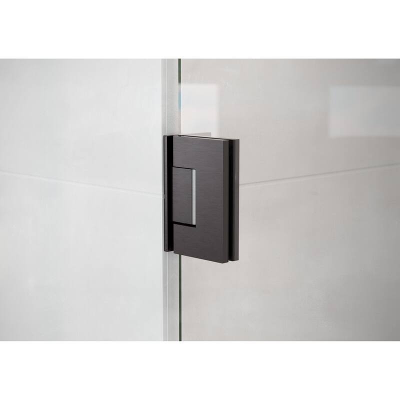 Glass Warehouse GW-WH-70 Illume 78" High x 70" Wide Hinged Frameless
