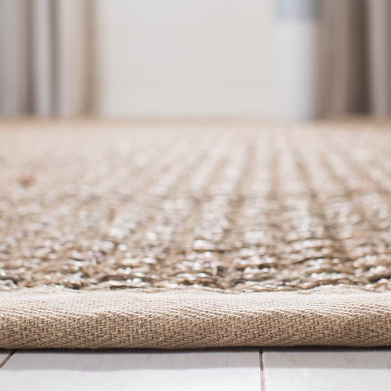 SAFAVIEH Natural Fiber Zymryd Basketweave Seagrass Rug