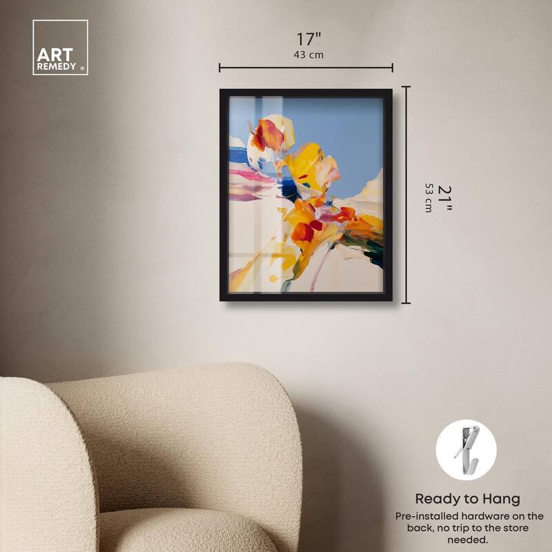 Flippant Bloom II Shadowbox by Art Remedy