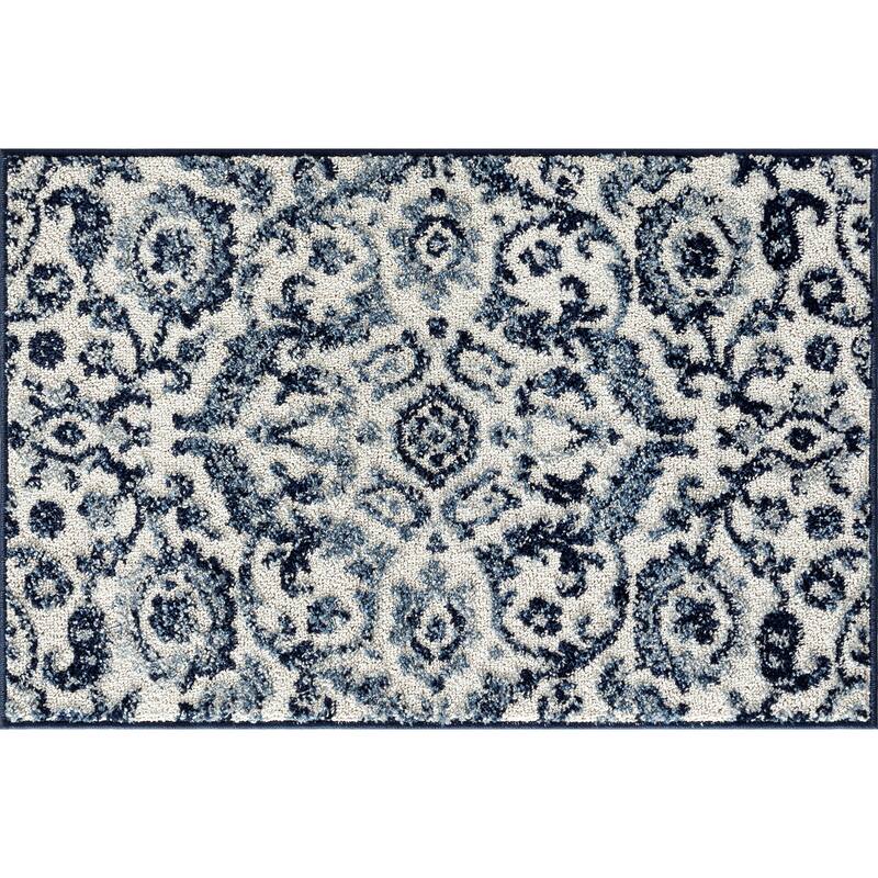 Mayson Farmhouse Floral Indoor Area Rug