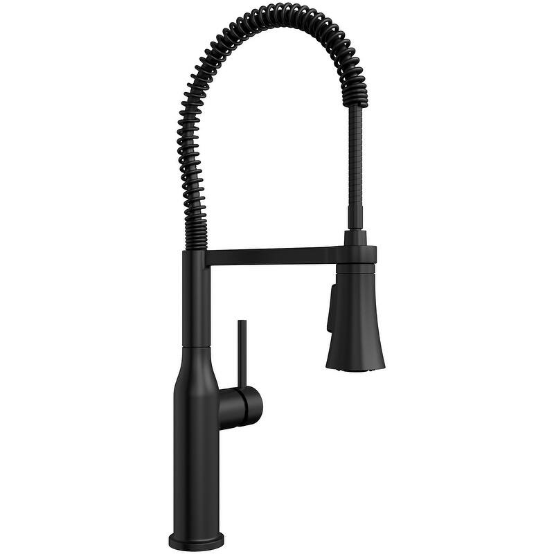 PROFLO PFXC5027 1.5 GPM Single Hole Pre-Rinse Kitchen Faucet with Pull