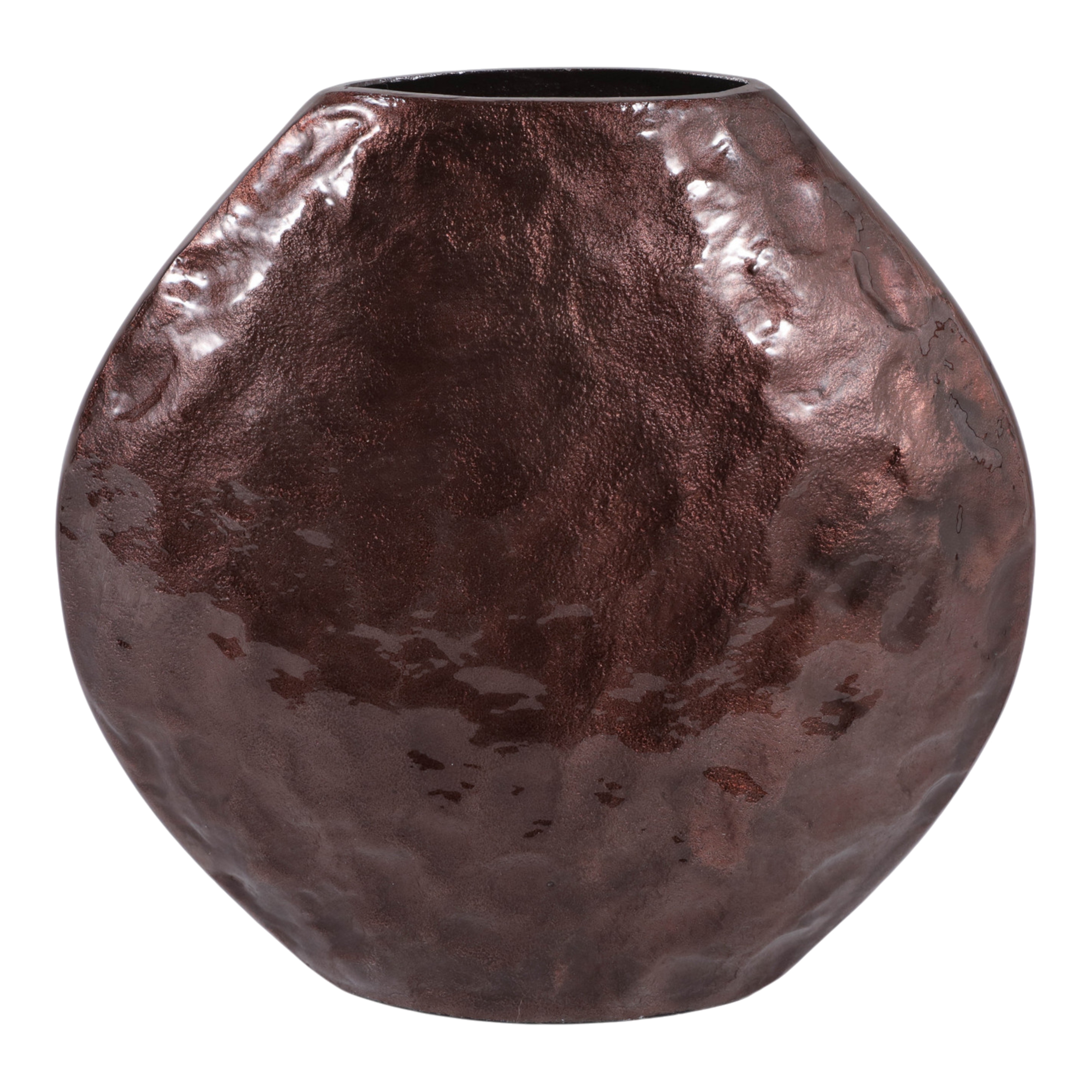 Aluminum Vase Glam Sculptural Geometric Sleek Aesthetic Stylish