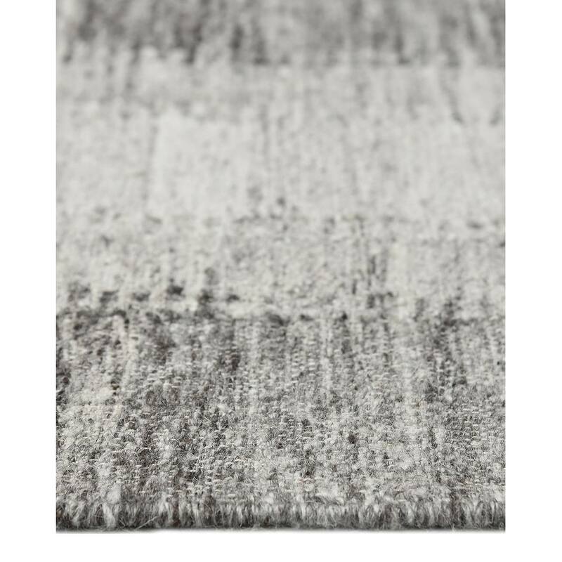 Overton Handmade Modern Contemporary Striped Area Rug