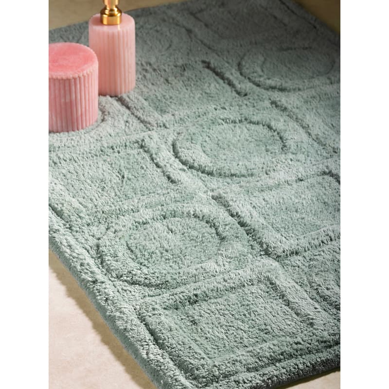 Almaty Teal Bath Mat