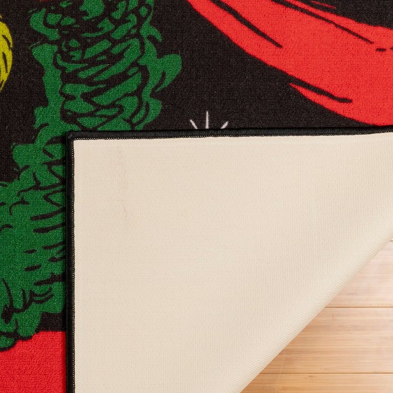 Licensed Dr Seuss Grinch "Merry Grinchmas" Christmas Novelty Area Rug - 54"x78"