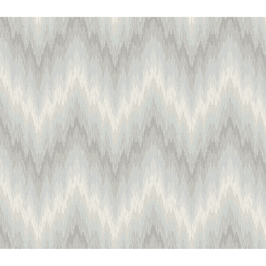 Whistler Cream Ikat Texture Wallpaper