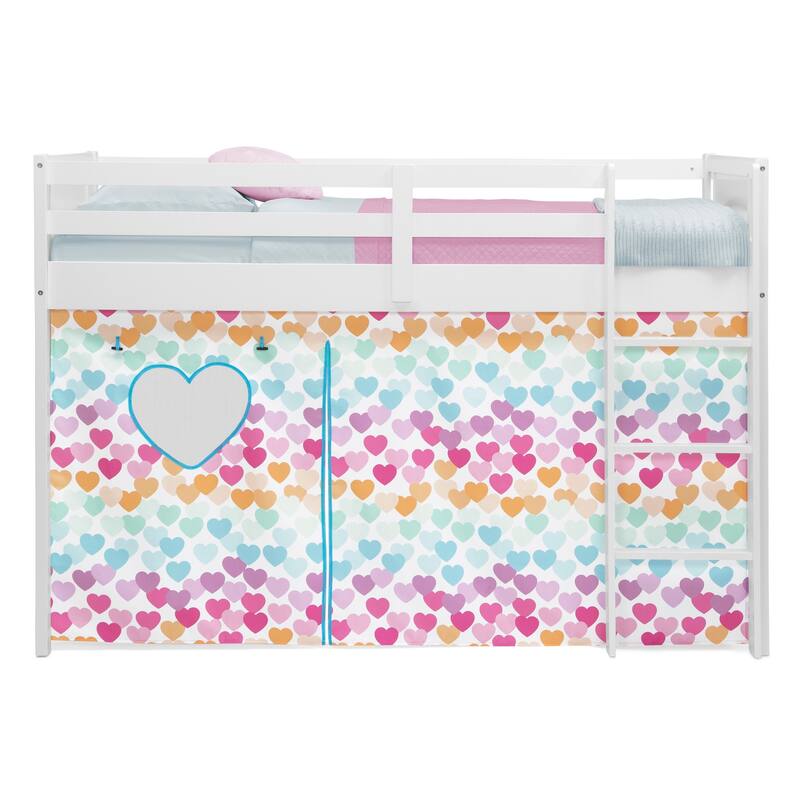 Loft Bed Tent - Curtain Set For Twin Loft Bed (Bed Sold Separately)