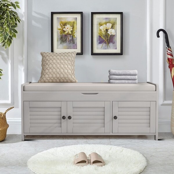 Storage with cushion top hotsell
