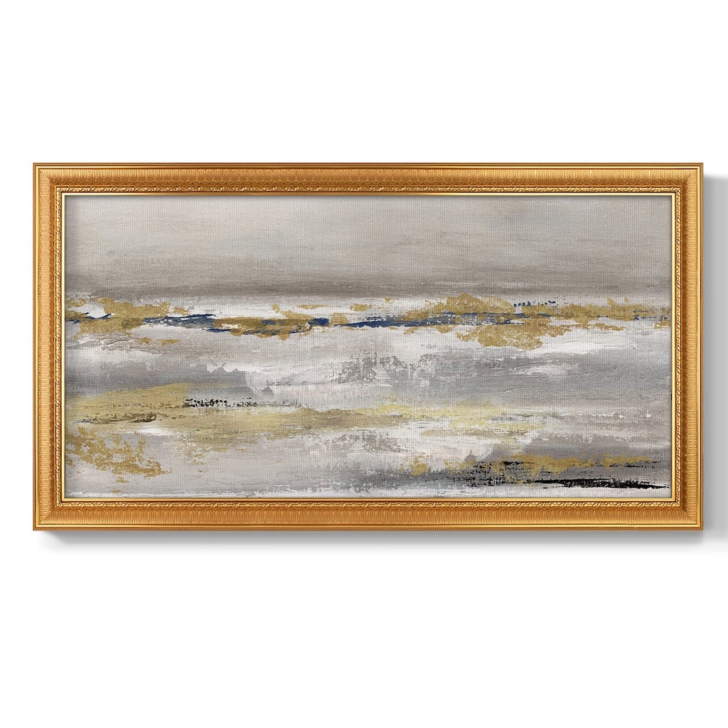 Golden Fog Premium Framed Canvas- Ready to Hang