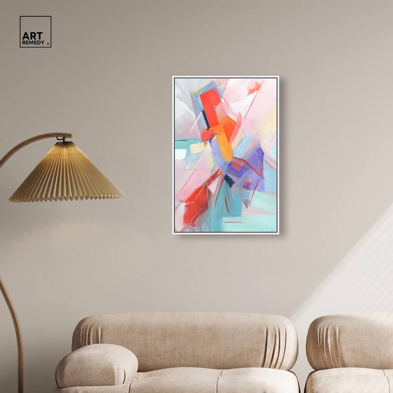 Give Joy I Canvas by Art Remedy