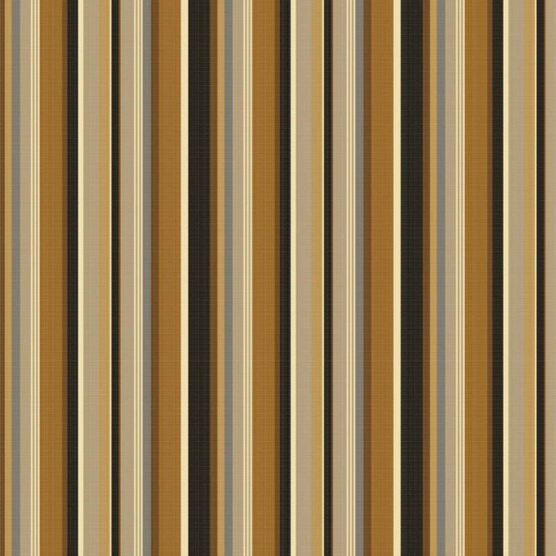 Sunbrella 20 inch Square Stripe Outdoor Throw Pillow