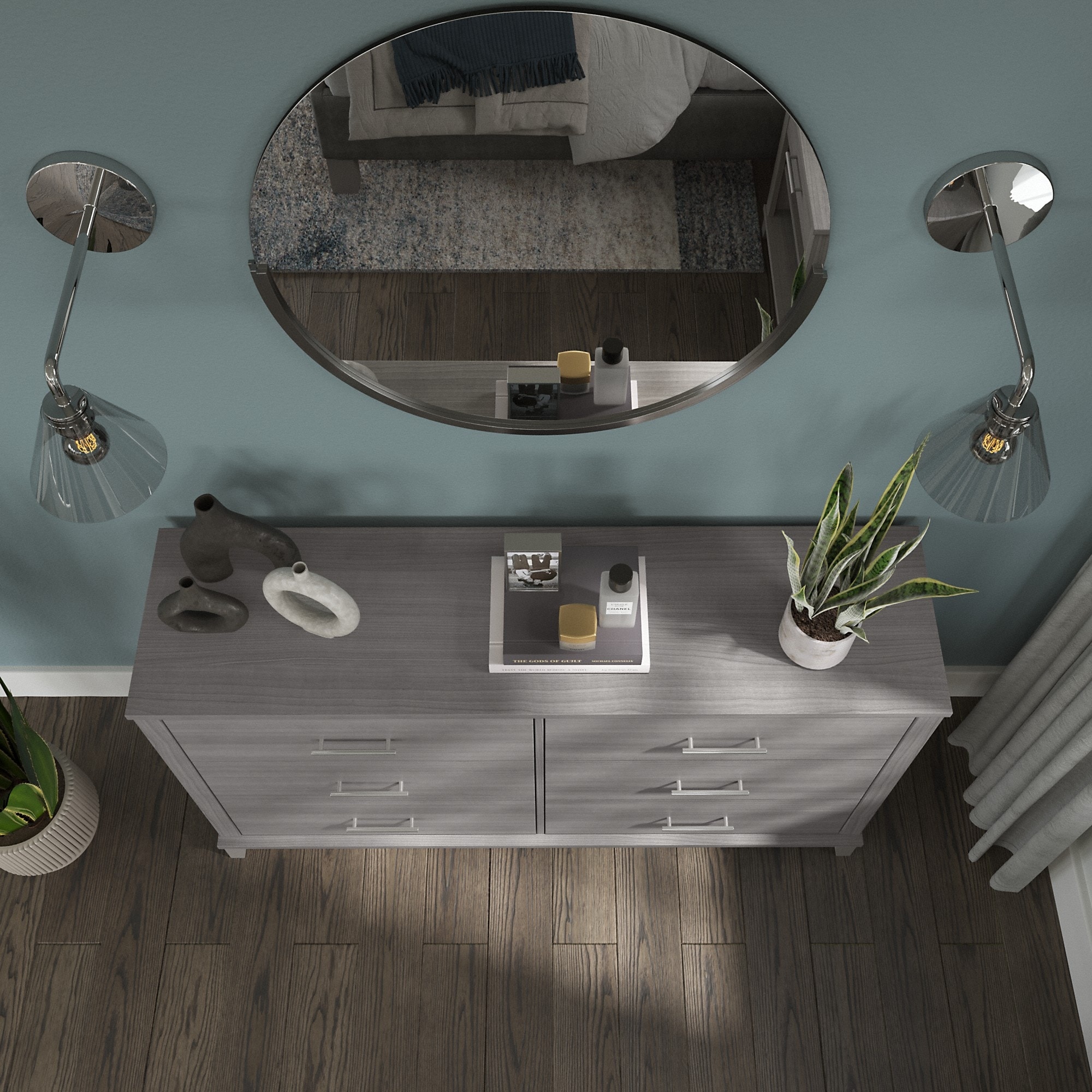 Strick & bolton shop elizabeth grey dresser