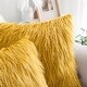 preview thumbnail 40 of 77, Karenne FauxFur Throw Pillow Covers (Set of 2), NO INSERT