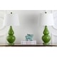 preview thumbnail 8 of 7, SAFAVIEH Lighting 27-inch Cybil Double Gourd Green Table Lamp (Set of 2)