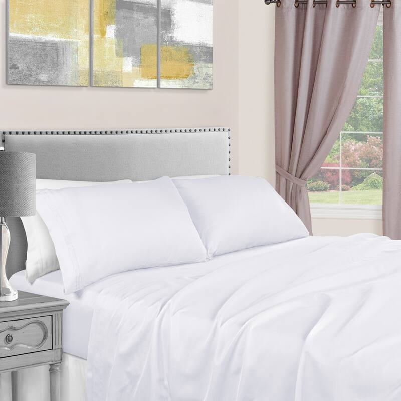 Superior Egyptian Cotton 1500 Thread Count Bed Sheet Set