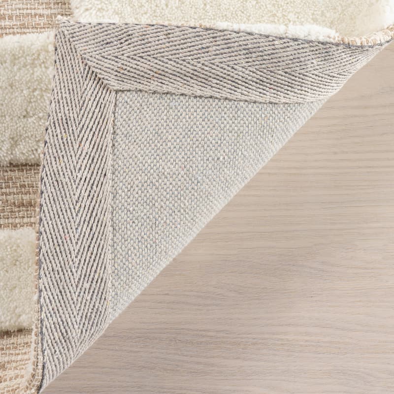 Frenshe Interiors Maui Broken Stripe New Zealand Wool Area Rug