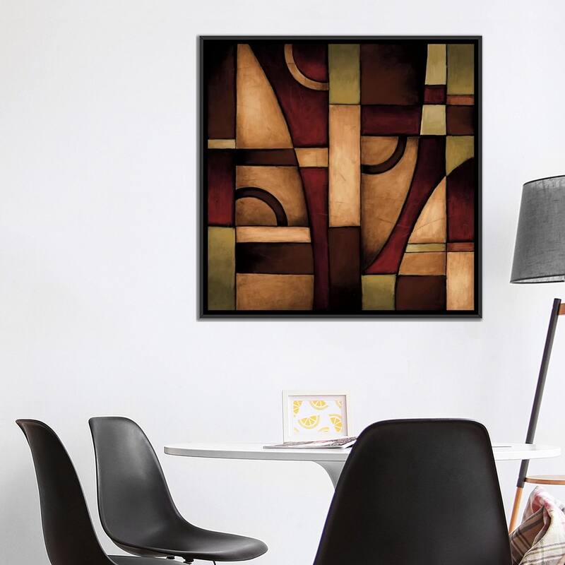 iCanvas "Connections II" by Eve Framed Canvas Print