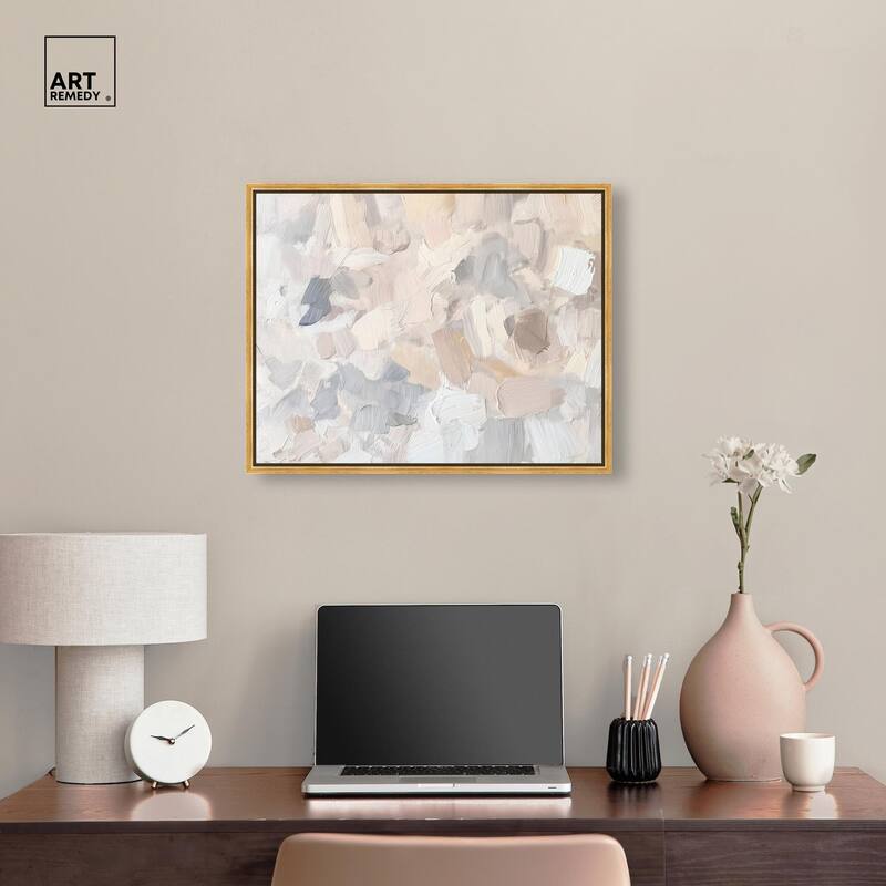 Soft Colors Fade I Canvas by Art Remedy