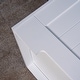 preview thumbnail 8 of 7, 29.9”L White Lift Top Entryway Storage Chest/Bench with 2 Safety Hinge, Wooden Toy Box