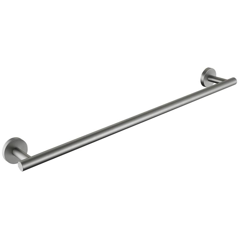 24-Inch Wall Mounted Towel Bar - Satin Nickel
