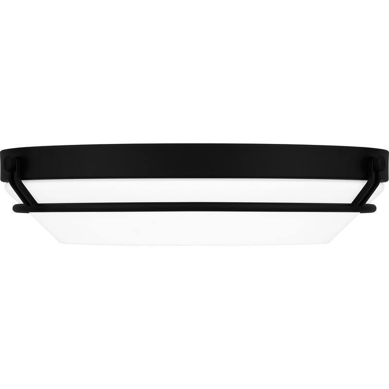 Dunbar Integrated LED Matte Black Flush Mount