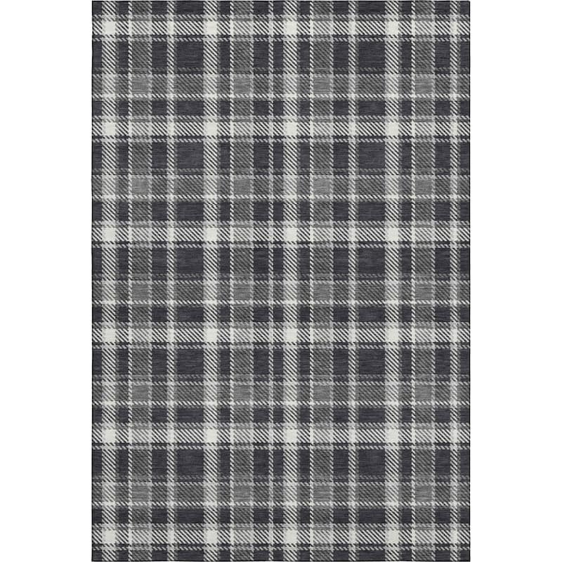 Premium Washable Super Soft Plaid Mayfield Rug