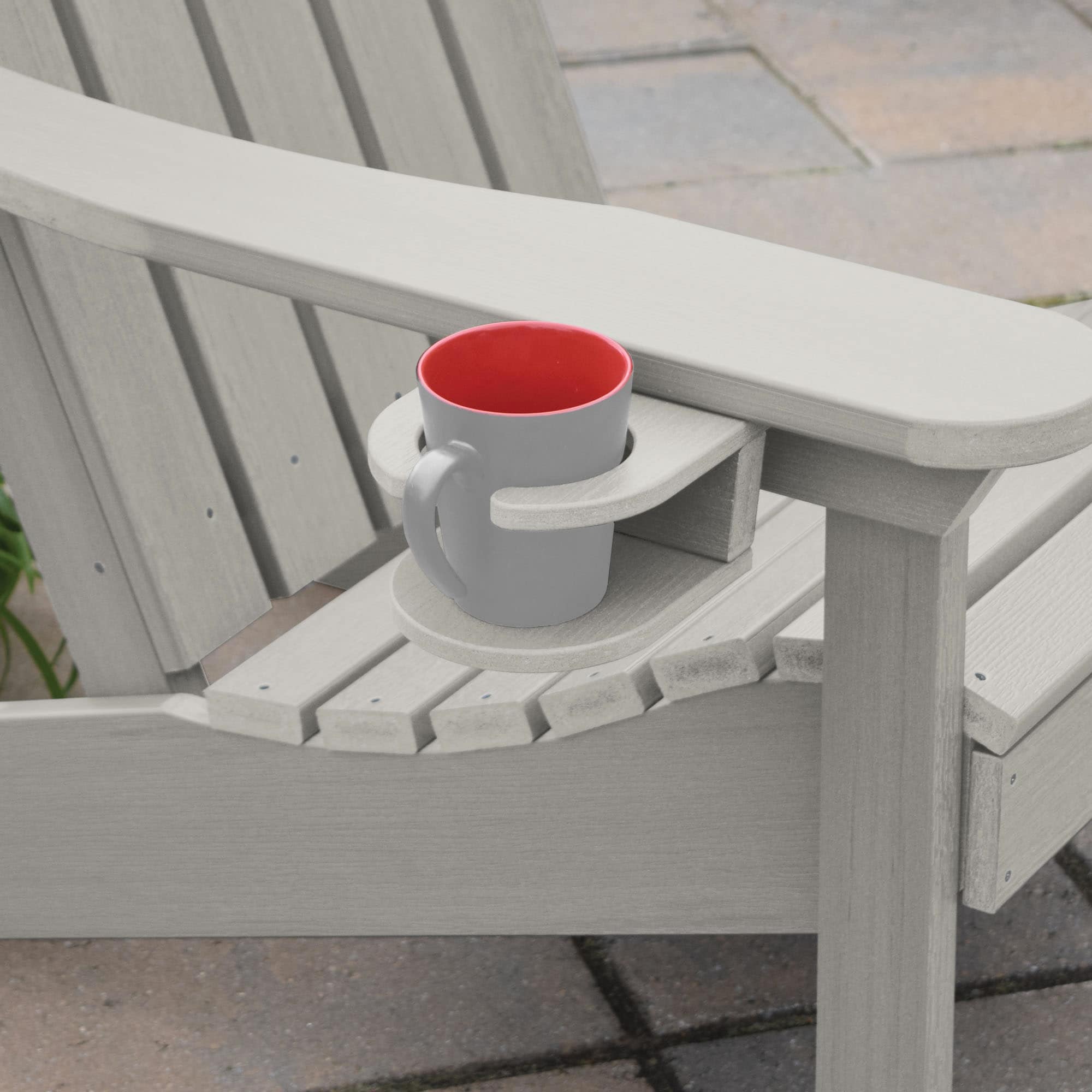 Eco-friendly Synthetic Wood Easy-add Cup Holder - Bed Bath & Beyond -  20882581