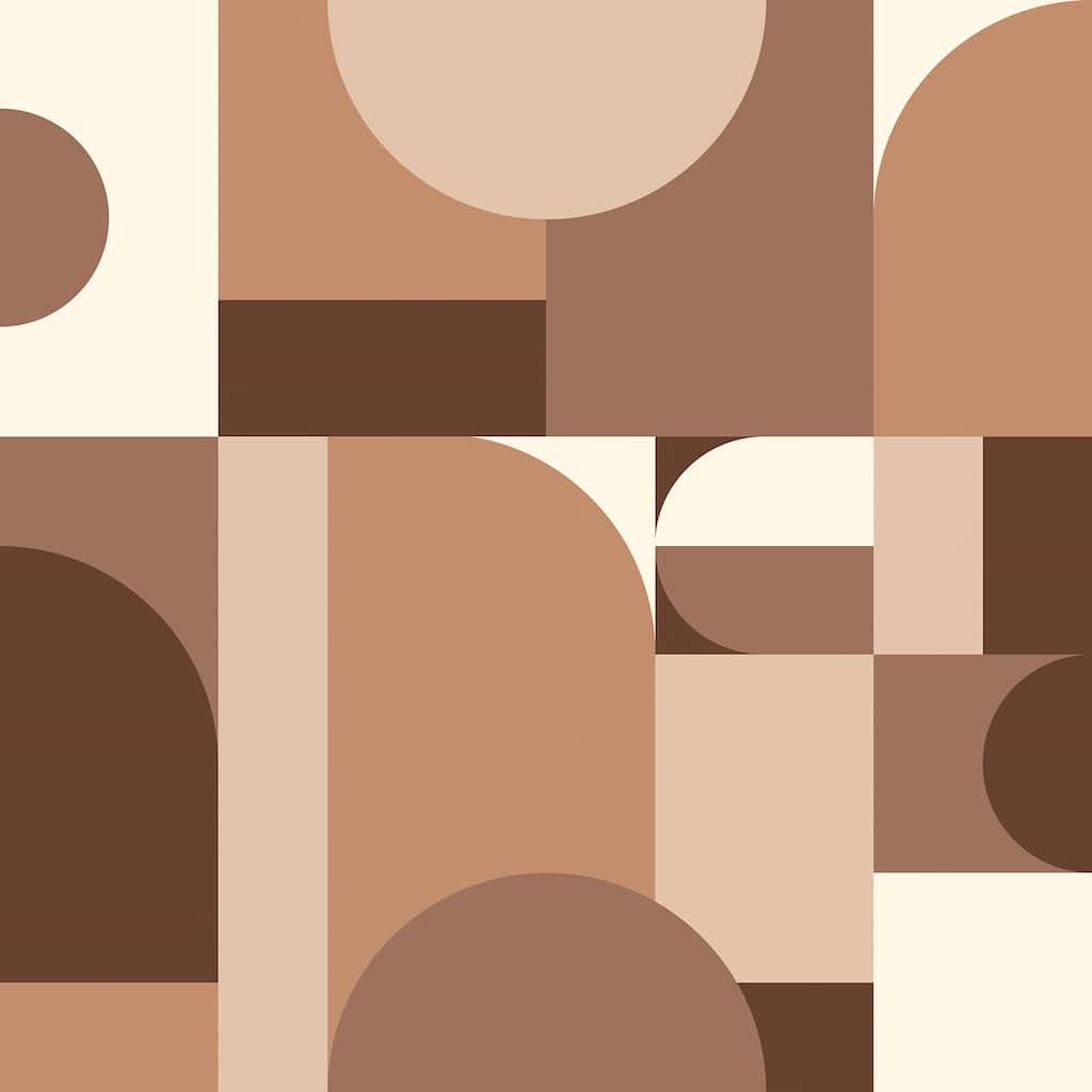 Very Gay Paint Boxanne Tan Peel and Stick Wallpaper