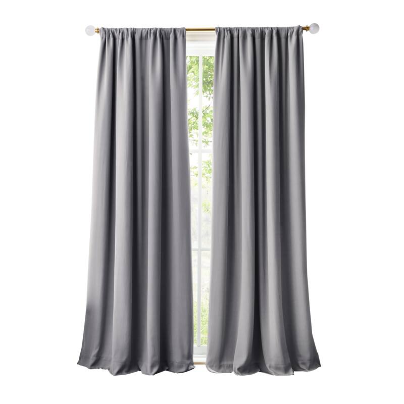 Karl Lagerfeld Paris Silky Cloud Blackout Curtain Panel Pair