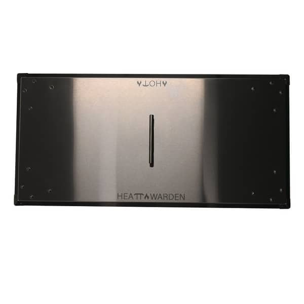 Heat Warden Rectangle Fire Pit Heat Deflector in Stainless Steel On Sale Bed Bath & Beyond