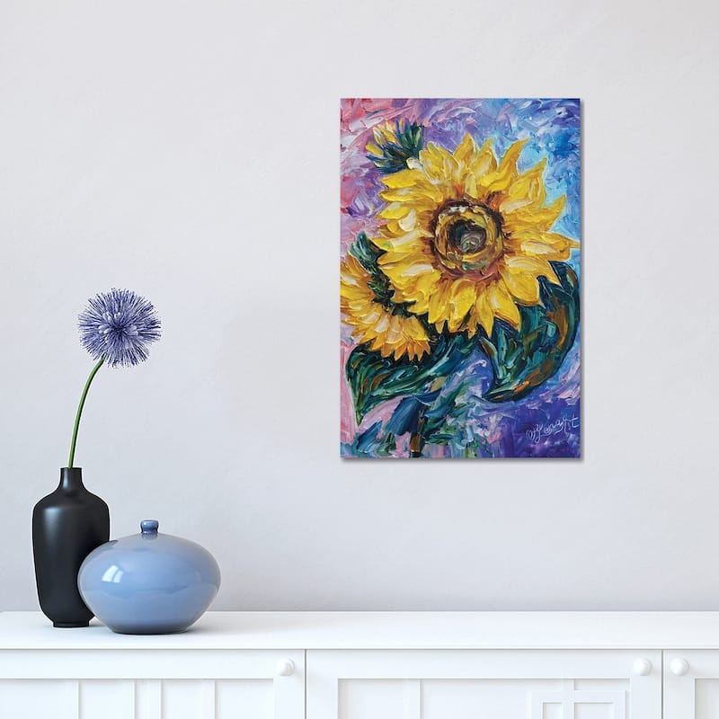 iCanvas "That Sunflower" by OLena Art Canvas Print - 18x12x1.5