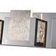 preview thumbnail 6 of 4, Dyconn Faucet Castle 4-light Frozen Ice Block Bathroom Vanity Light Crystal Frozen Ice Block - Crystal Frozen Ice Block