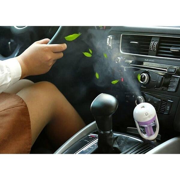 Shop Usb Portable Essential Oil Car Steam Air Mini Humidifier On Sale Overstock