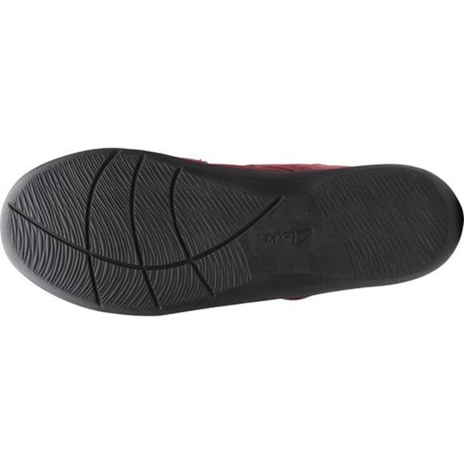 clarks sillian bella burgundy