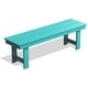 preview thumbnail 11 of 94, 6-Piece HDPE Outdoor Dining Table Sets with Umbrella Hole - 1-Table 4-Chairs-1-Bench