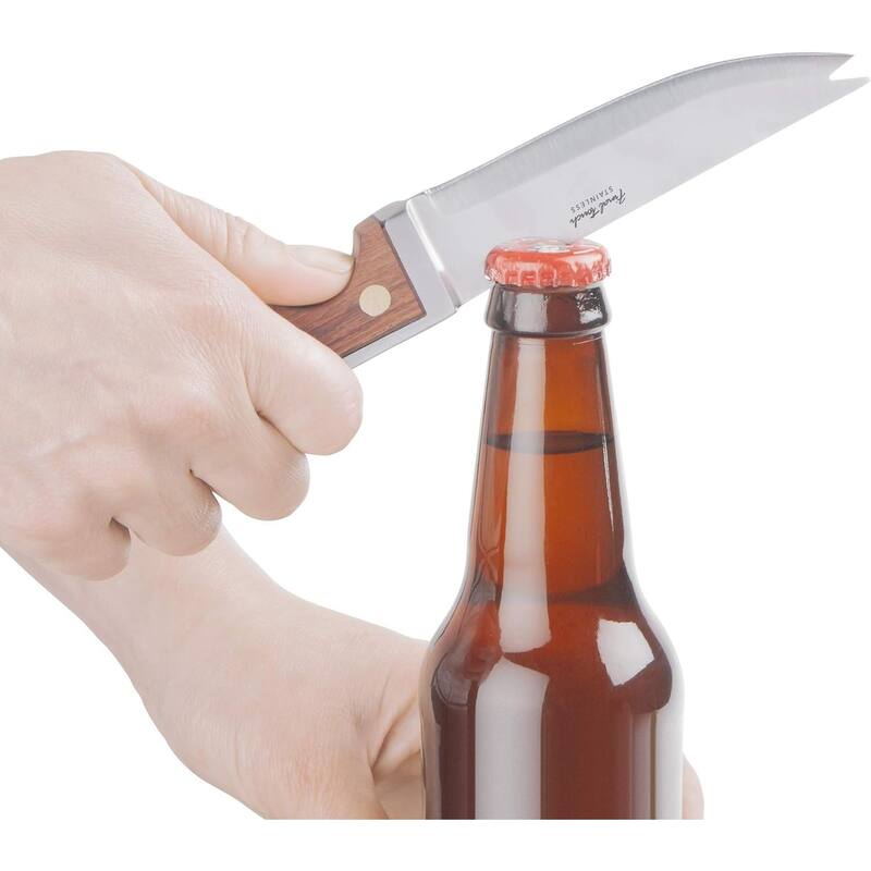 Final Touch Bartender's Bar Knife & Zester Set - Knife 8.7" L Zester 6.7" L