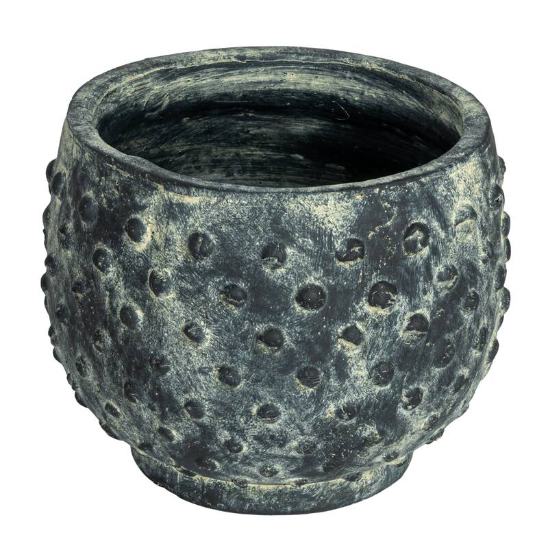 Distressed Hobnail Planter