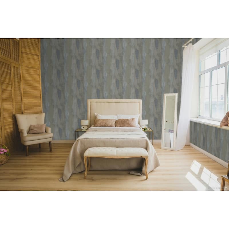 Galerie Wallcoverings Italian Style Mottled Plain Texture Vinyl on Non-woven Matte Wallpaper Roll