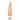 Cream Flocked Bristle Tree On Block Statuette - Off-White