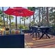 preview thumbnail 41 of 56, Modern Plastic Garden Patio Indoor or Outdoor Dining Stackable Chair UV Protected Armless With Dot Back Surf